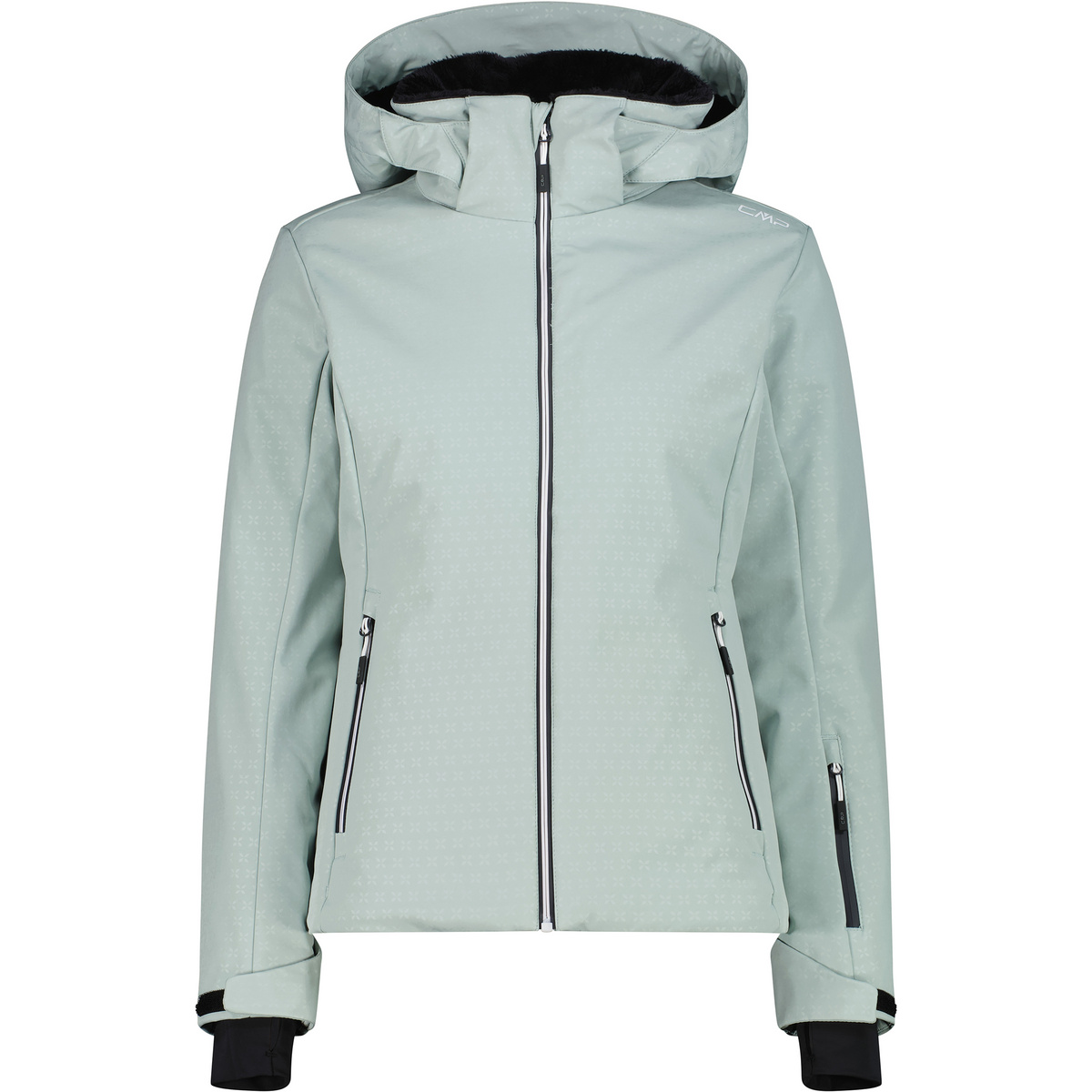 CMP Damen Zip Hoodie Jacke (Größe XL, tuerkis)