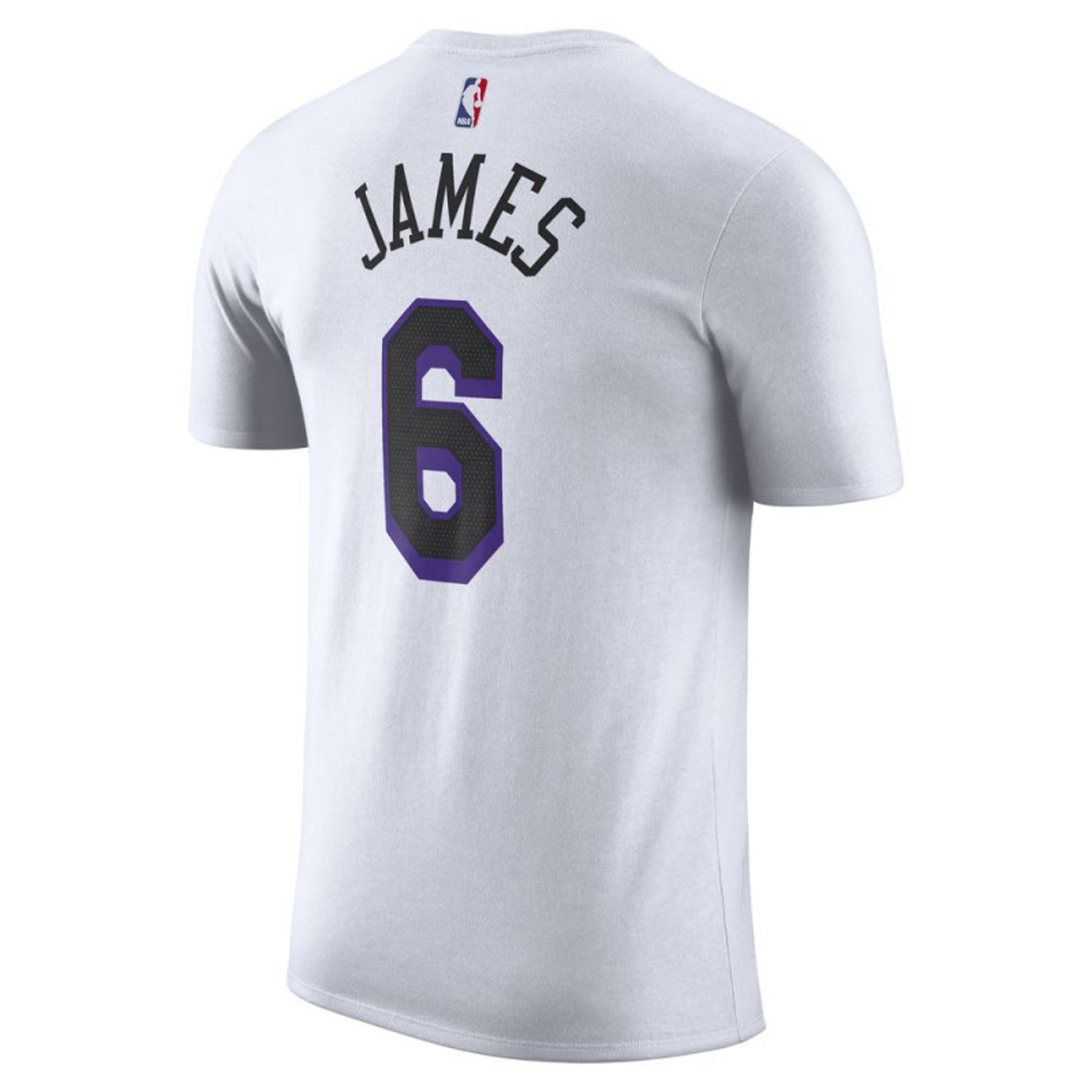Nike NBA LA Lakers 6 James Lebron Kinder City Edition N&N T-Shirt Image