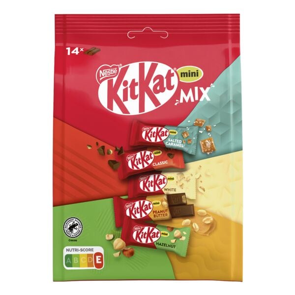 KitKat Waffeln »Mini Mix« 14 Portionen braun Image