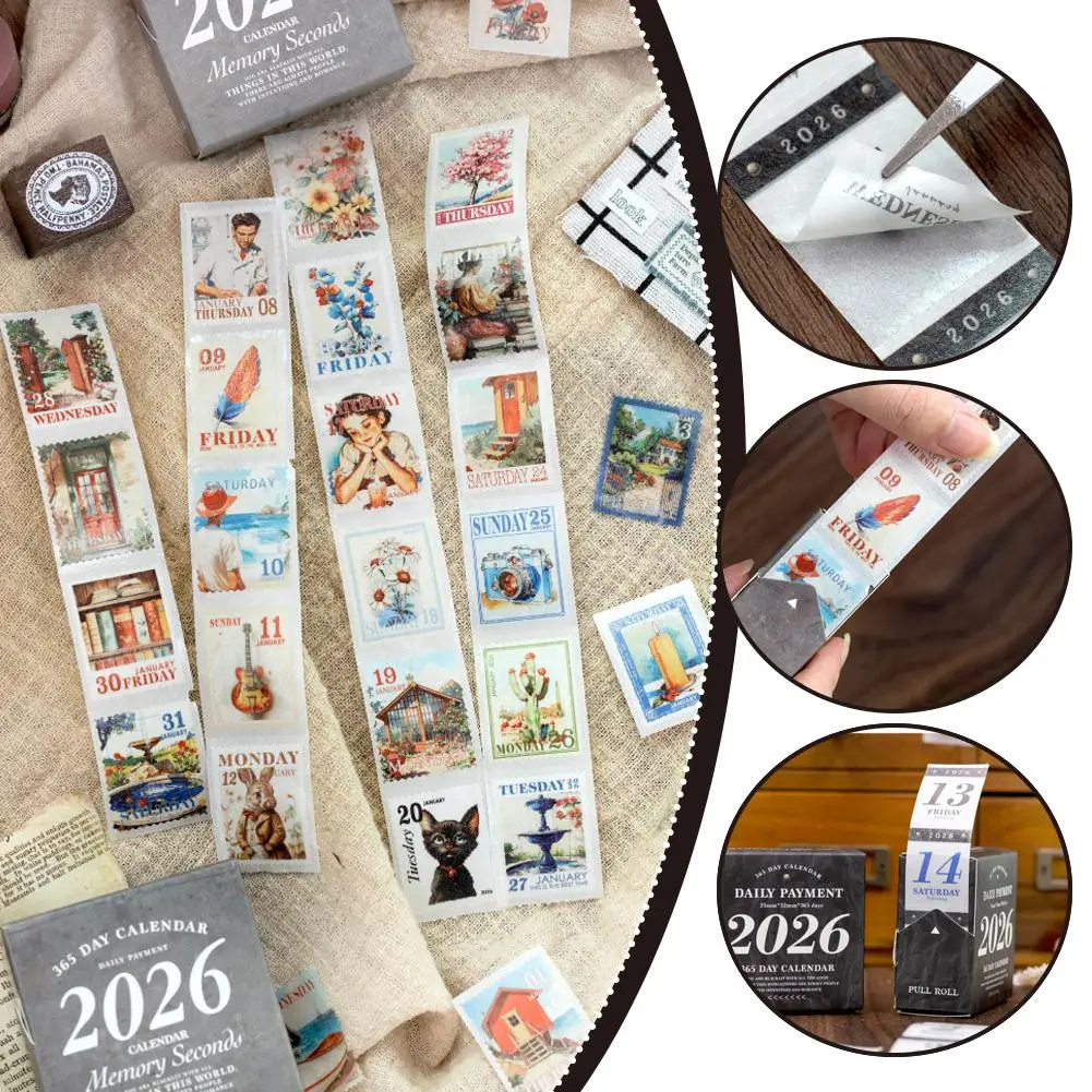 365-teiliges DIY wasserdichte PET-Briefpapieraufkleber, dekoratives Scrapbooking, DIY-Papier für Collage, Junk Journal, Planer, Abdeckband Image