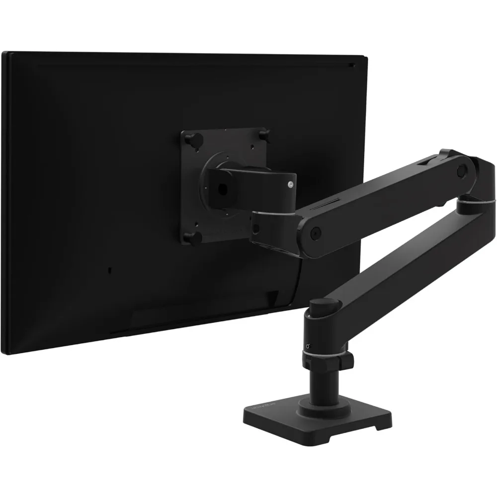 – Upgraded LX Pro Premium Monitor Arm, Single Monitor Desk Mount – fits Flat Curved Ultrawide Computer Monitors up to 34 Inches