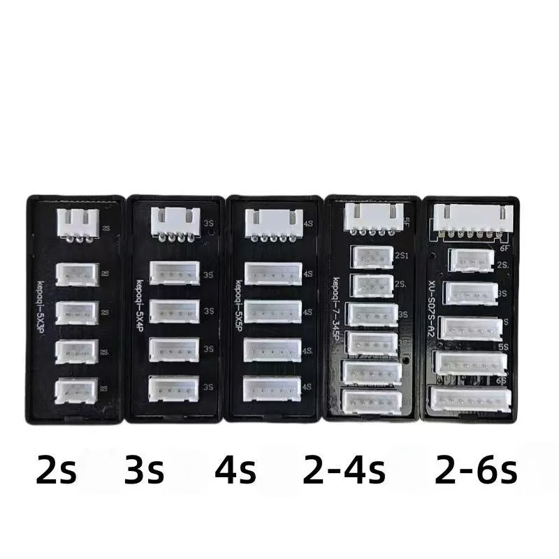 Parallele Ladeplatine für Lithiumbatterien 2s 3s 4s 5s 6s Lithiumbatterie-Balance-Kopf kompaktes Universal-Ladegerät Image