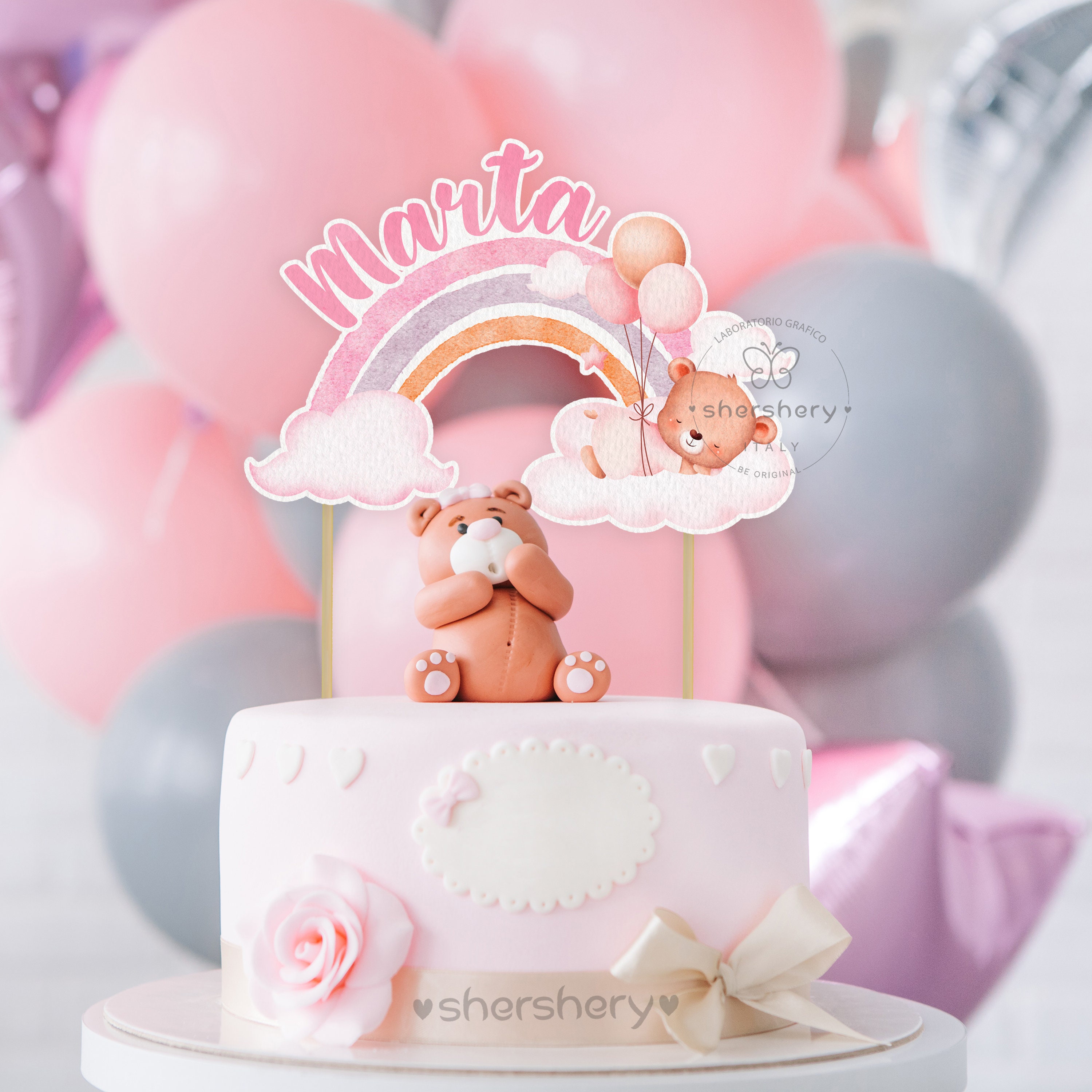 Topper torta battesimo, topper torta compleanno, topper torta personalizzata, cake topper, topper, topper torta battesimo bimbo