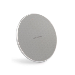 Lobwerk Induktive Ladestation Qi Fast Wireless Charger 10W Rutschfest Ladegerät Fast Charge Silber Image