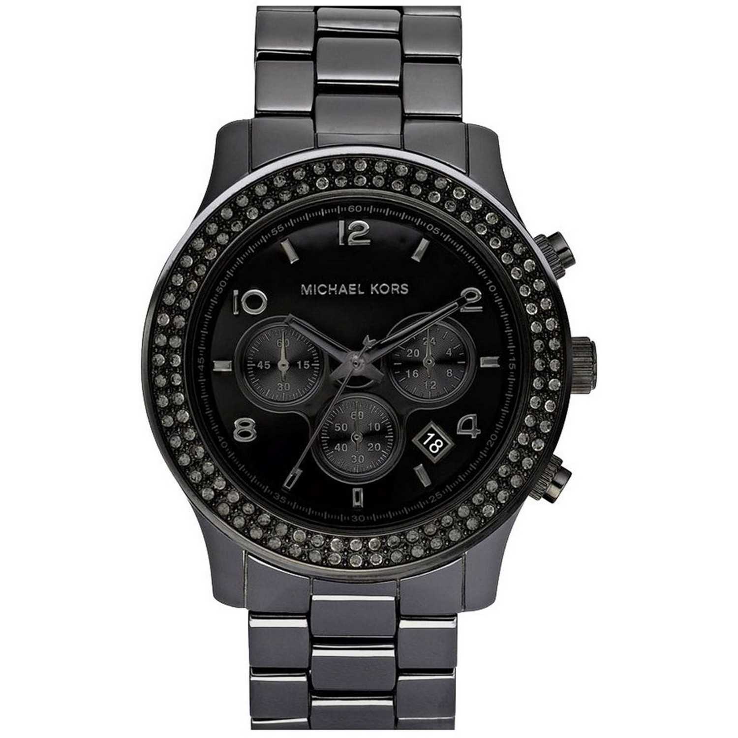 Michael Kors Damenuhr Quartz Schwarz Image