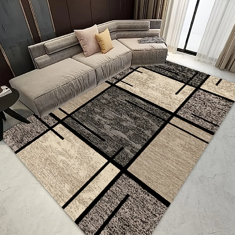 Modern Geometric Carpet for Living Room Decor Sofa Table Large Area Rugs Kitchen Hallway Balcony Floor Mat Bedroom Carpet Decor