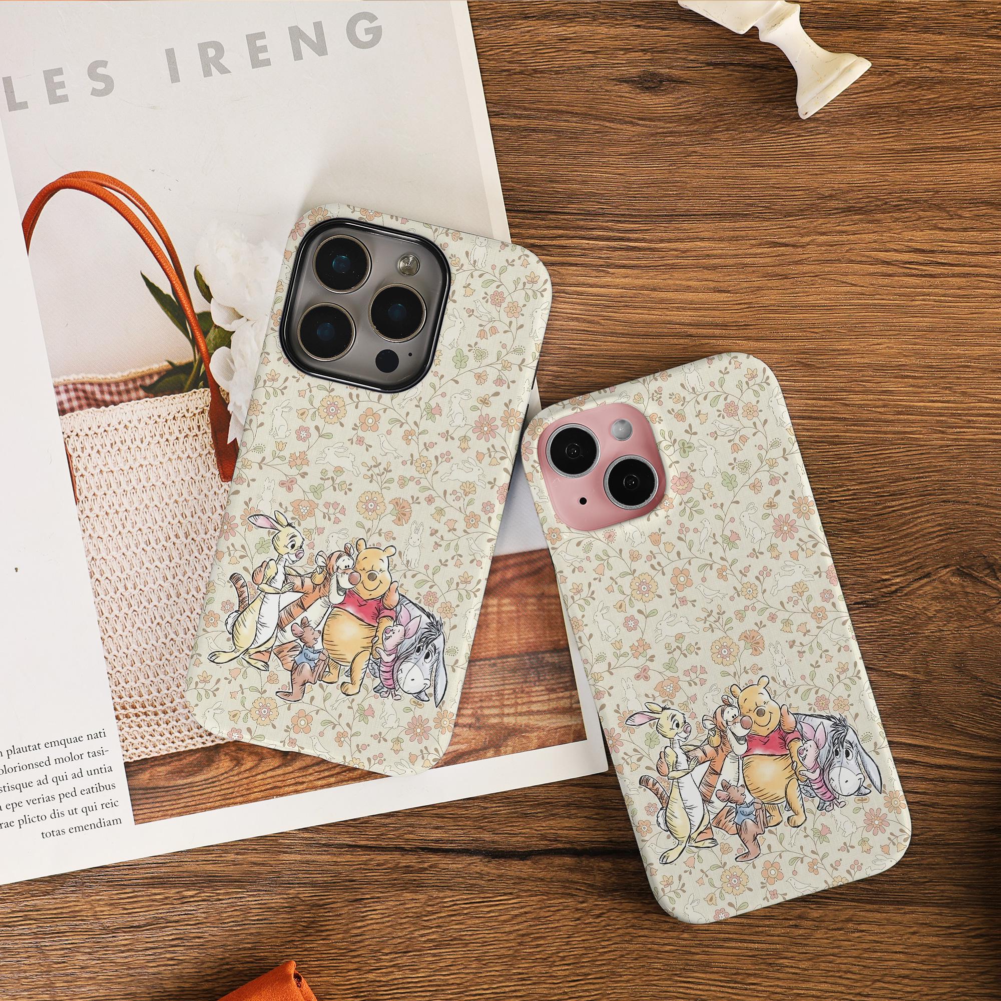 Cover per telefono Winnie the Pooh, carina e adorabile, per il nuovo iPhone 17 Pro Max 17 Air 17 Pro 16/15/14/13/12 pro max 16 15 14 plus 16e 12/13 mi