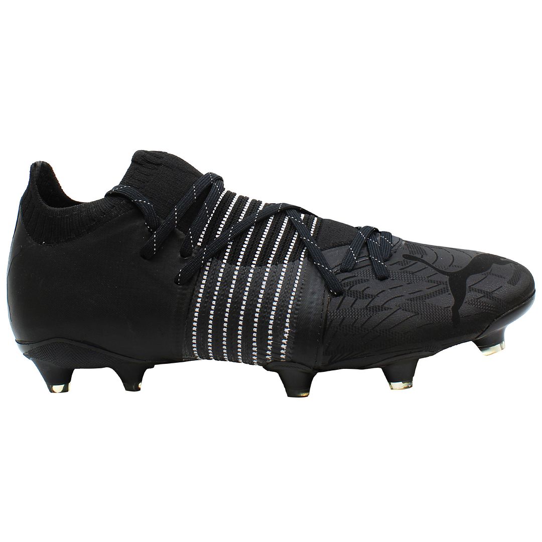 Puma Future Z 1.1 Lazertouch FG/AG Schwarze Herren-Fußballschuhe