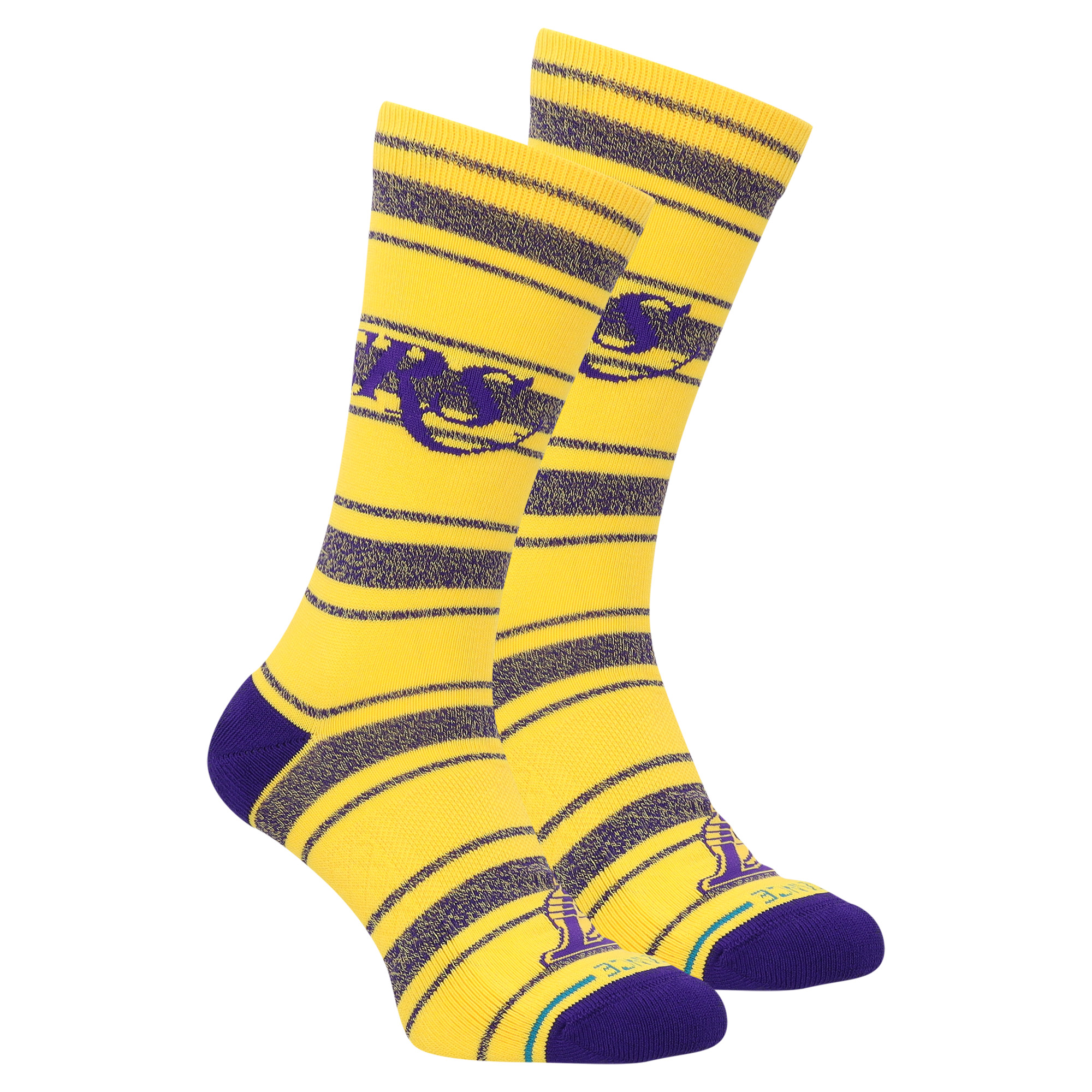 Los Angeles Lakers Stance Homesick Crew Socken – Herren Image