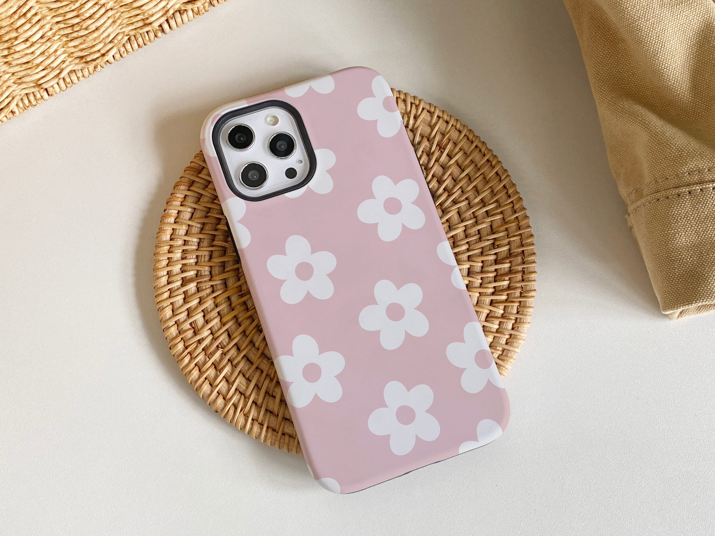 Custodia per iPhone Seamless Flora, iPhone 15, 15 Pro, 15 Pro Max, iPhone 14 Pro Max, iPhone 14 13 12 11 Pro, iPhone XR XS Max, Cover per telefono