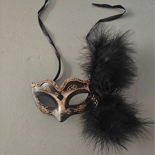 Karneval 2026 Karnevalsmaske Karneval Venezianische Maske Halloween Erwachsene Damen Karneval Karneval Einfaches Karnevalskostüm Verkleiden Image