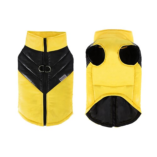 warmer Hundemantel, wasserdichte Hundejacke, Welpen-Wintermantel mit Schnallen, reflektierenden, verstellbaren Hunde-Schneejacken, Fleece-Pullover für mittelgroße bis große Hunde Image