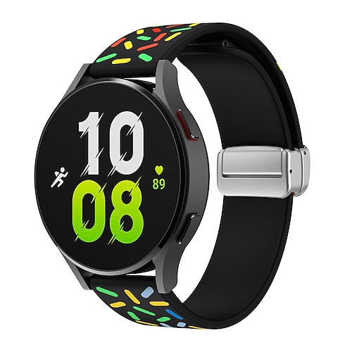 Uhrenarmband für Samsung Galaxy Watch 8/7/6/5/4 40/44mm, Watch 6 Classic 43mm, Watch 4 Classic 42mm Watch Ultra 47mm, Watch 8 Classic 46mm, Watch 6 Classic 47mm, Watch 5 Pro 45mm, Watch 4 Classic 47mm Image