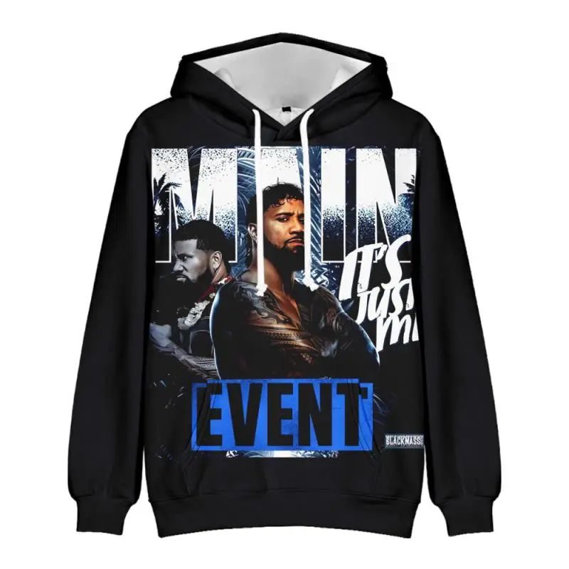 2026 Jey Uso Yeet Hoodies Merch Hooded Women/Men Fashion Casual Streetwear Sweatshirts Clothing Fashion Hoodie Outwear