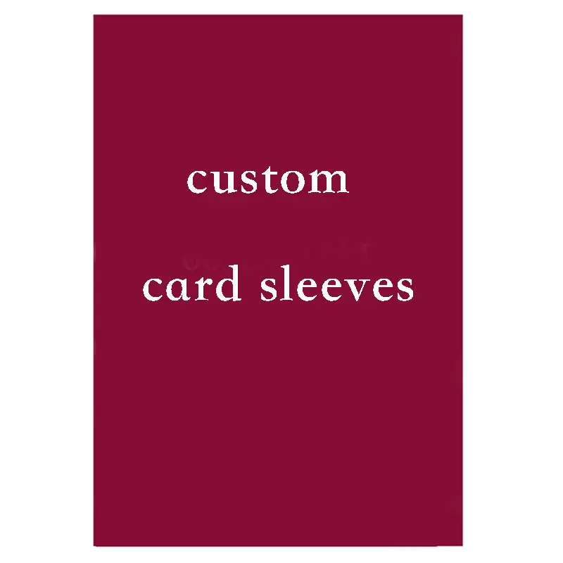 Custom Sleeves YGO MTG Anime Card Sleeves 62x89/66x91mm Game Cards Protector PTCG Cards Shield Card Cover for Trading Cards