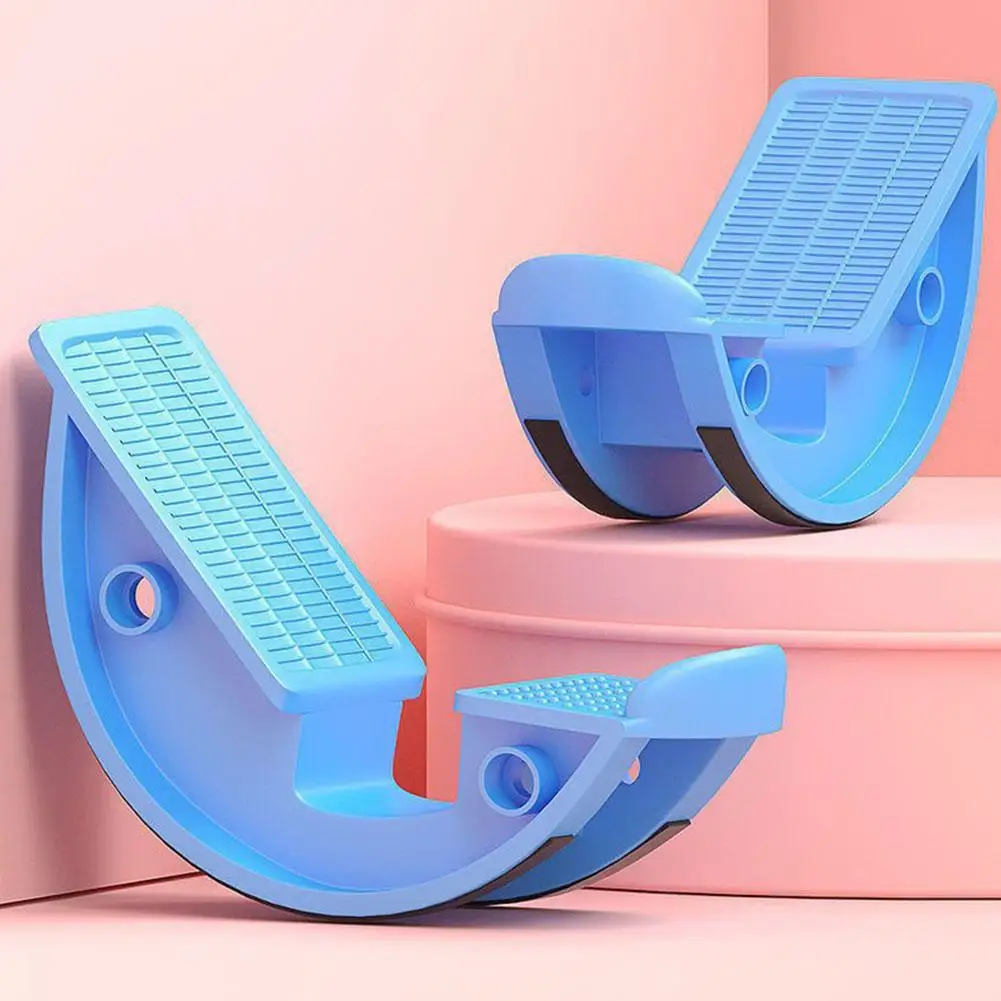 Foot Stretcher Rocker Arm Calf Ankle Stretching Board Stretching Yoga Fitness Yoga Fitness Curved Stretching Tool