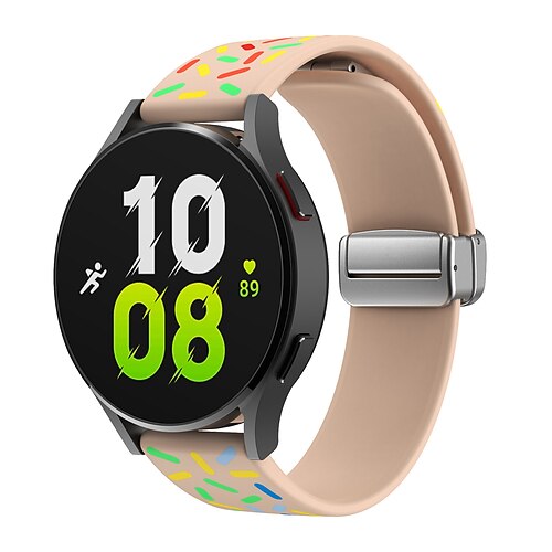 Uhrenarmband für Samsung Galaxy Watch 8/7/6/5/4 40/44mm, Watch 6 Classic 43mm, Watch 4 Classic 42mm Watch Ultra 47mm, Watch 8 Classic 46mm, Watch 6 Classic 47mm, Watch 5 Pro 45mm, Watch 4 Classic 47mm Image