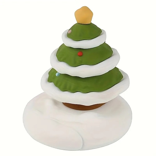 Charmantes 4-in-1-Weihnachts-Handystativ mit verstellbarem Winkel und stabilem Fuß, das als bezaubernde Tischdekoration für Smartphones/Tablets dient und ein ideales festliches Geschenk darstellt.