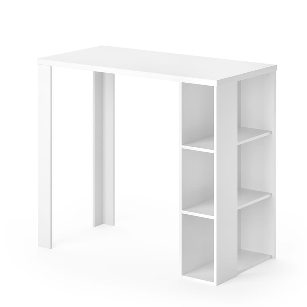 Table de bar, Blanc 120 x 105.6cm