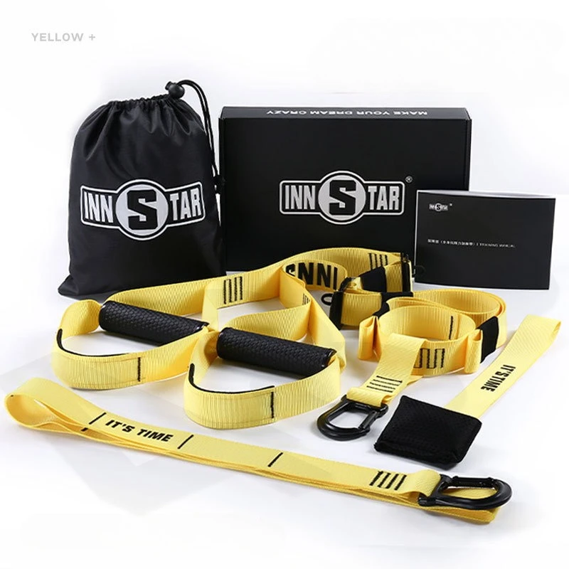 Trx Hängendes Trainingsband Heimgebrauch Widerstandsgerät Hängendes Zugseil Yoga Fitness Band Fitness Suspension Übungsgürtel