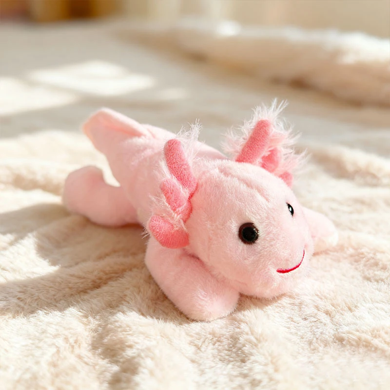 25 cm Waldtier-Plüschtier, süßes Krokodil, Salamander, Fuchs mit großen Ohren, Nashorn, Nilpferd-Puppen, simulierte Dschungeltiere