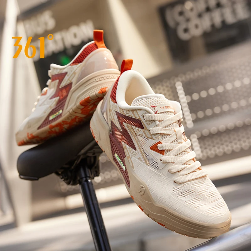 361 Degrees Big3 Herren-Boardschuhe, atmungsaktiv, klassisch, rutschfest, langlebig, verschleißfest, leicht, trendige Herren-Turnschuhe 672516605