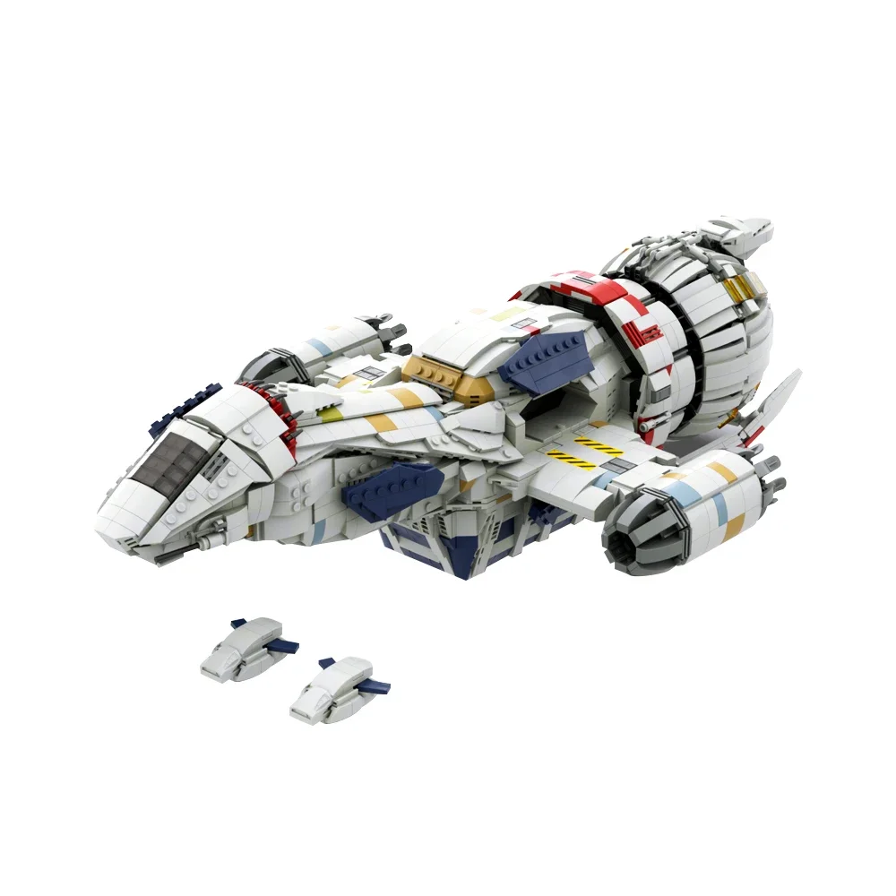 Gobricks MOC Firefly Serenity Film Serie Modell Ziegel Firefly Raumschiff Kämpfer DIY Baustein Set Spielzeug Für Geburtstag Geschenk Image