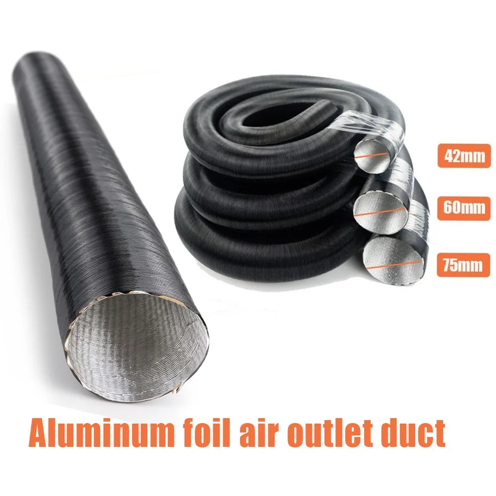 Die Einlass- und Auslassschläuche für Aluminiumfolienheizungskanäle eignen sich für Diesel-Einlass- und Auslassrohre für Standheizungen Image