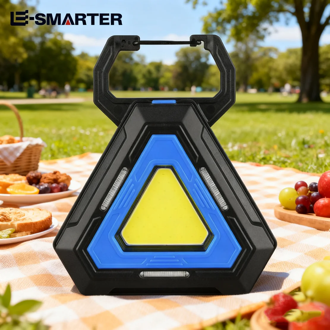 Magnetische wasserdichte Arbeitsleuchte – Outdoor-Multifunktionslampe, Typ-C-Schnellladung und Campinglampe mit großer Kapazität