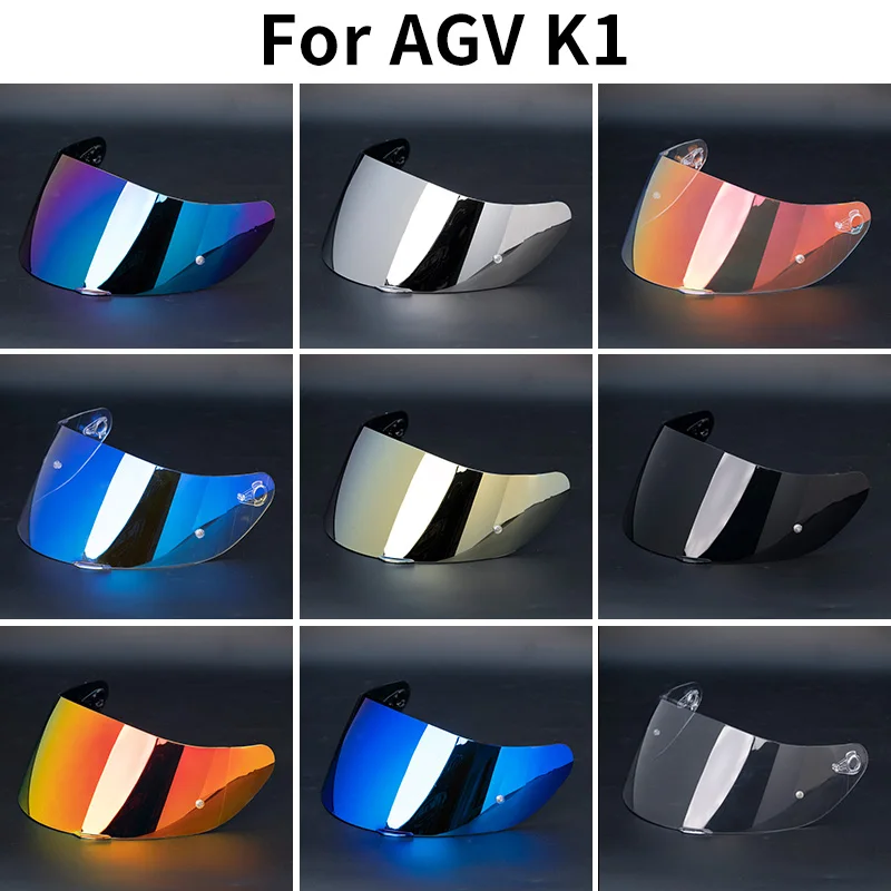 Für AGV K5 K5S K3SV K1 K1S Compact ST Motorrad Helm Schild Visier Objektiv Windschutzscheibe Casco Moto Zubehör Image