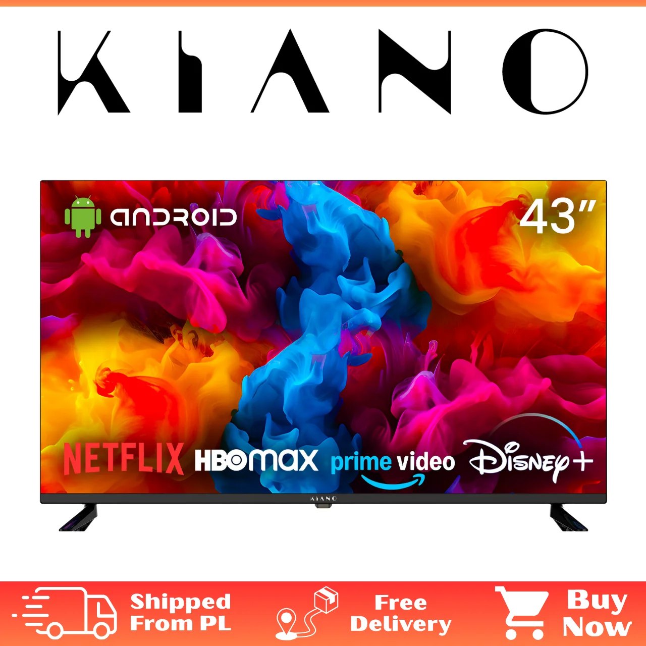 Kiano Elegance TV LED TV 43