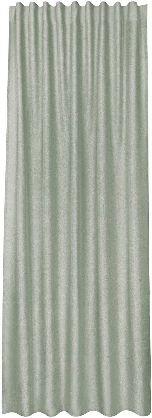 Gardine "Fatima", grün, B:140cm H:245cm, Polyester, HOME LIVING BY GERSTER, Gardinen, Gardine, SB-Schal "Fatima" mit Kombiband Image