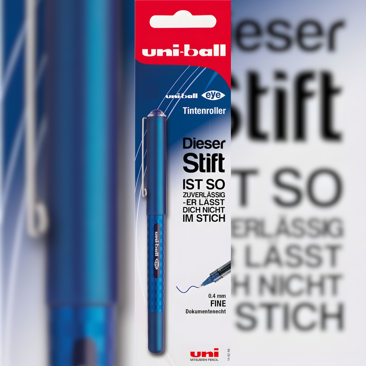 Faber Castell Tintenroller UB EYE DESIGN 0,4 mm blau Image