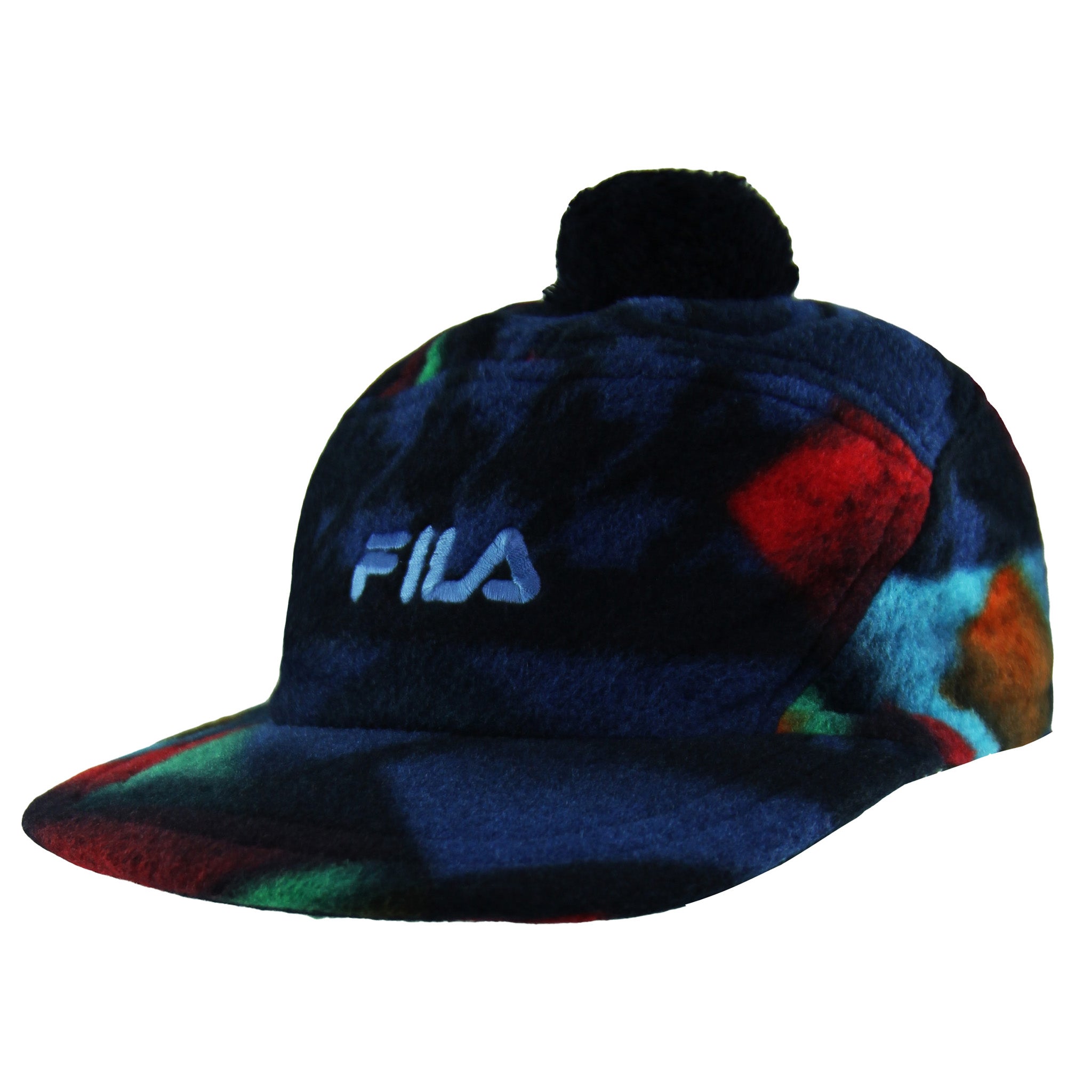 Fila Fleece Pom Pom Damen Marineblaue Mütze Image
