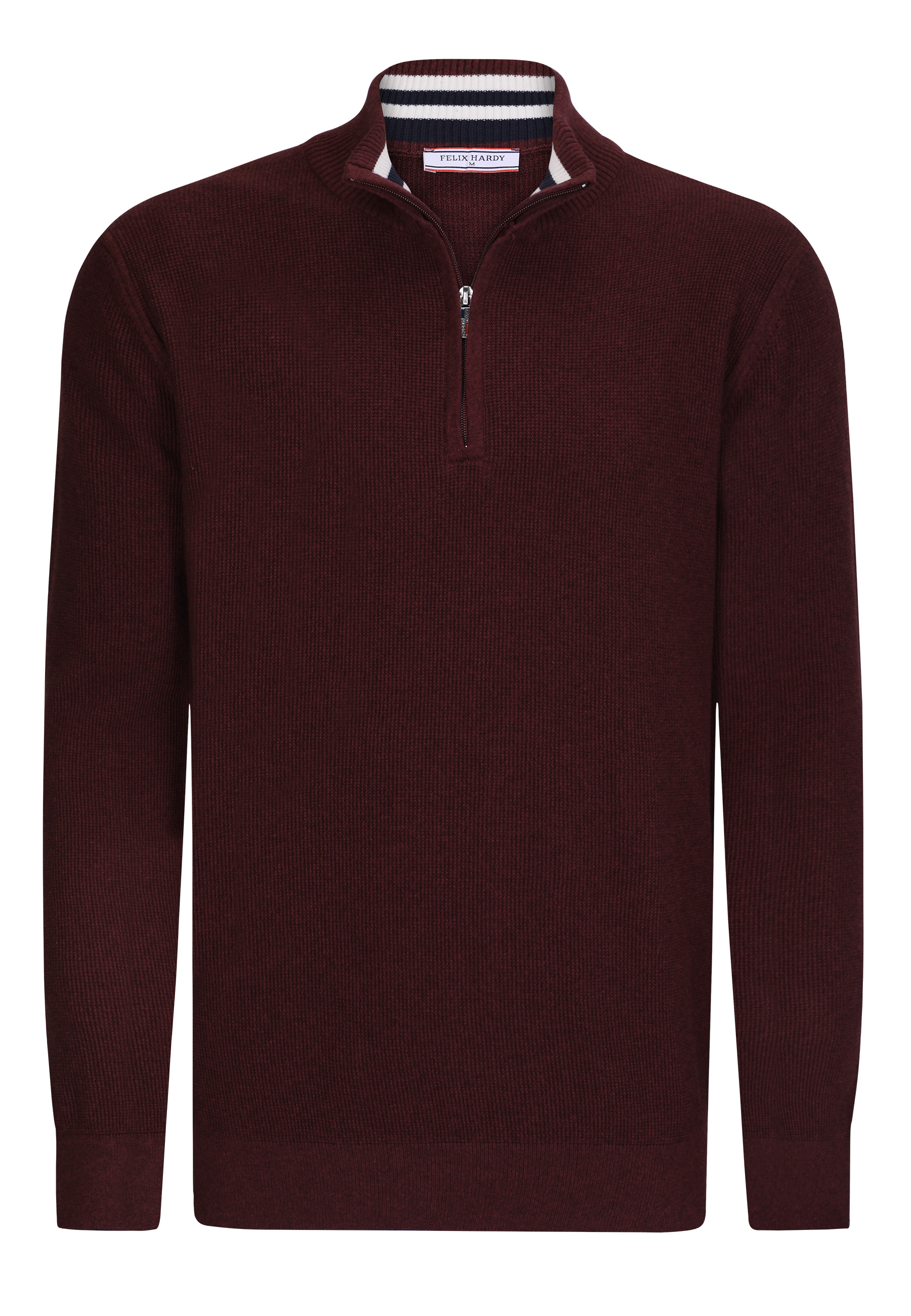 Pullover Pullover Mit Halbem Reißverschluss Image