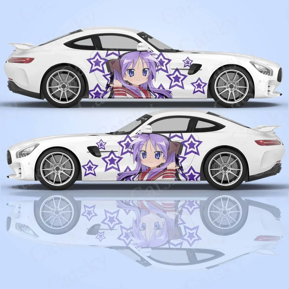 Autozubehör Autoaufkleber Autoaufkleber Anime Aufkleber Japanische Anime Autos Dekoration Modifikation Aufkleber Anpassbar Image