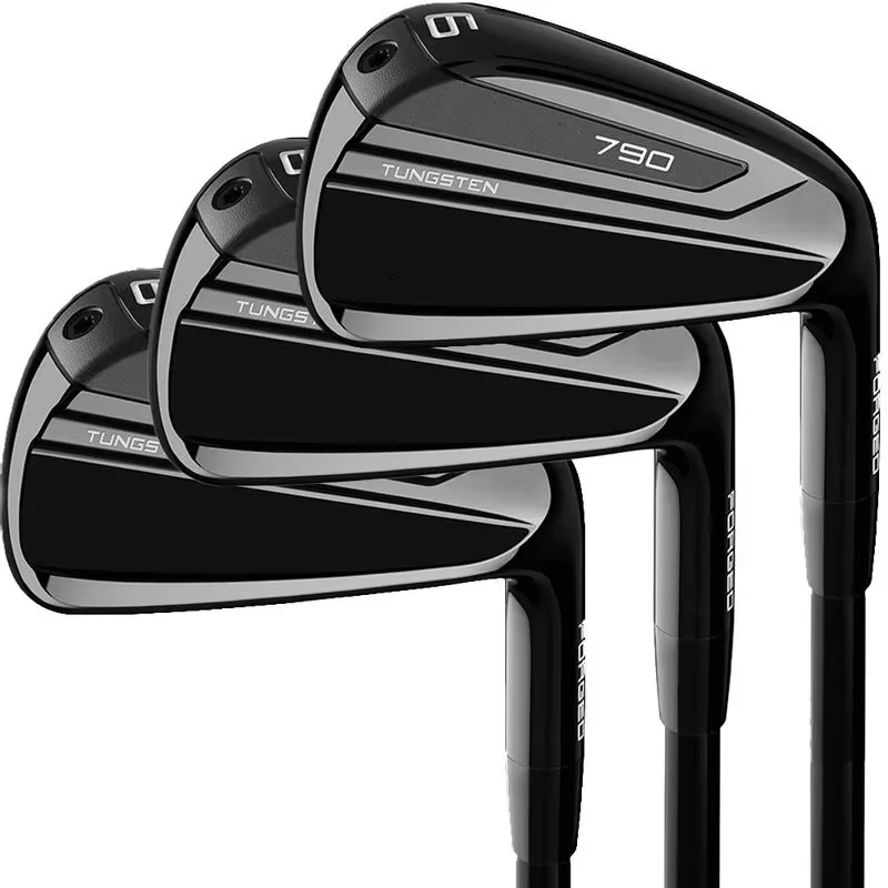 Brand New Golf Clubs 790 iron black golf iron Tungsten Forged Irons Set 4-9P 7PCS R/S Flex Graphite/Steel Shaft