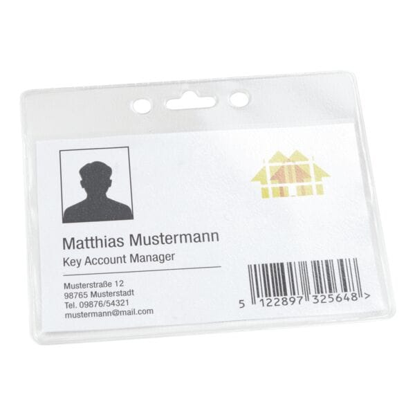 EICHNER Ausweishülle A7 quer 100 Stück Image