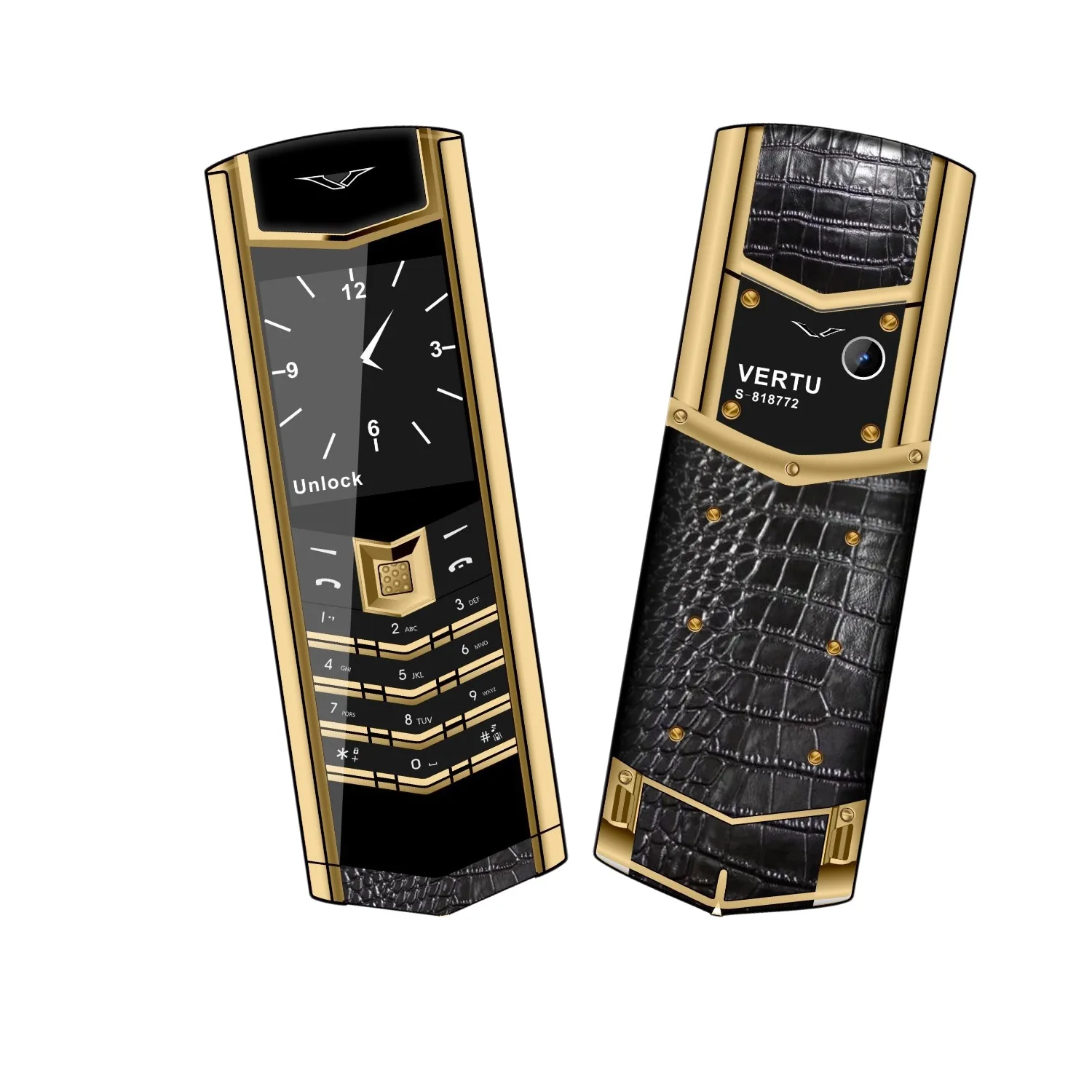 Classic Senior Mobile Phone Elegant Metal Signature Handmade Cellphone Dual SIM Bluetooth Dialer Ebook Luxury Elderly Phone