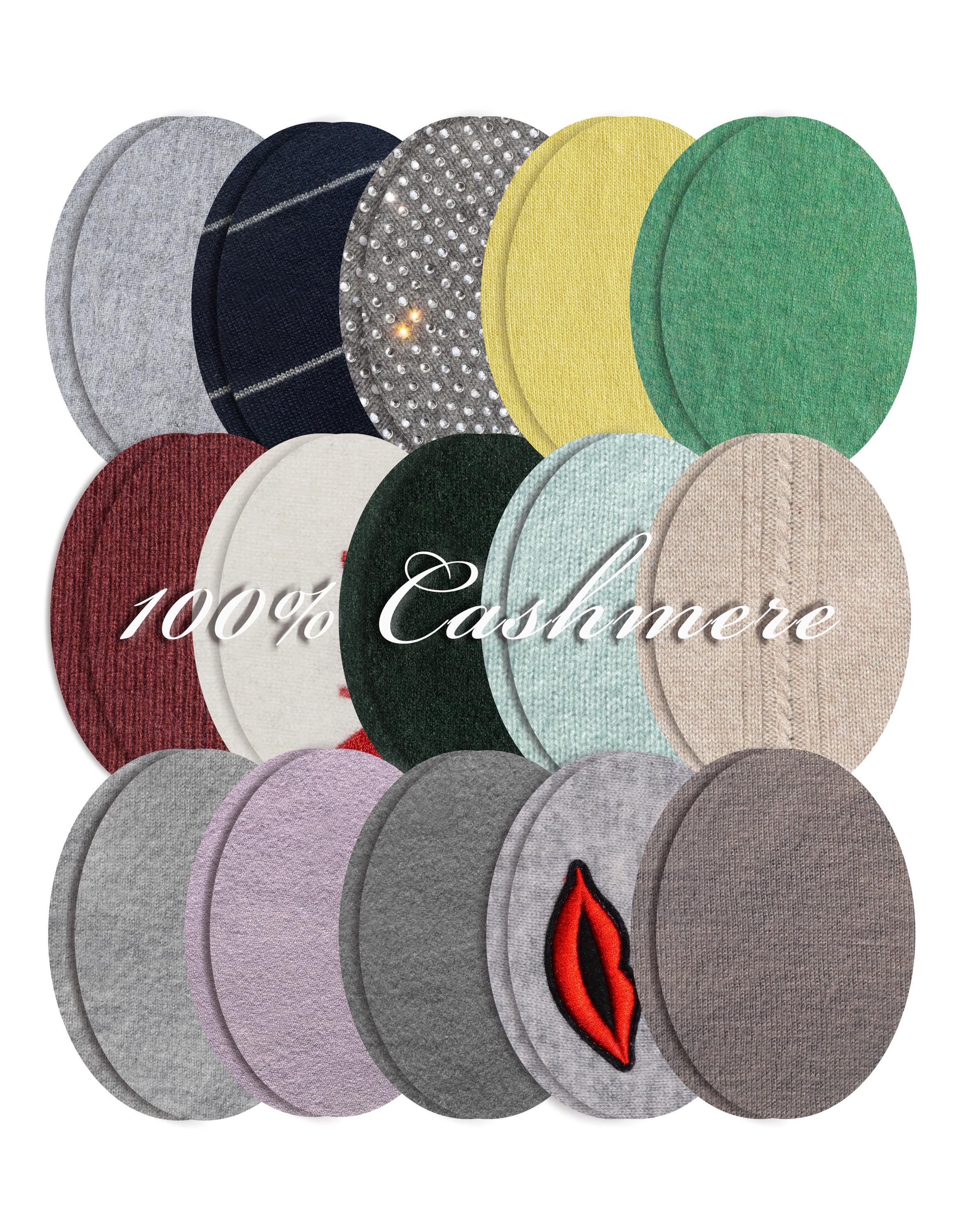 1 paio di toppe in cashmere per maglioni | Toppe per gomiti | Toppe di riparazione fatte a mano | Riparazione di maglioni | Ripara gomiti usurati | To