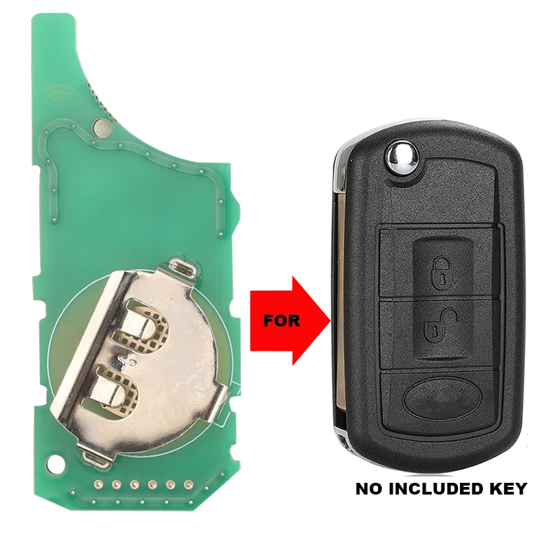 Jingyuqin Board Nur EWS ID44/ID46 315/433,92 MHz Für LAND ROVER Range Rover Vogue 2006-2009 Flip Autoschlüssel Keine inklusive Schlüssel Image