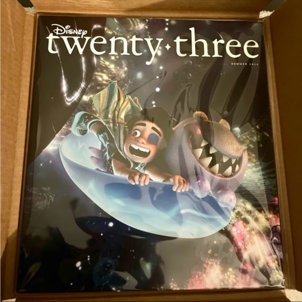 Disney Accents | 5/$20 D23 Magazine, Exclusive Disney Twenty-Three 2025 Summer Issue Elio Cover | Color: Red | Size: Os