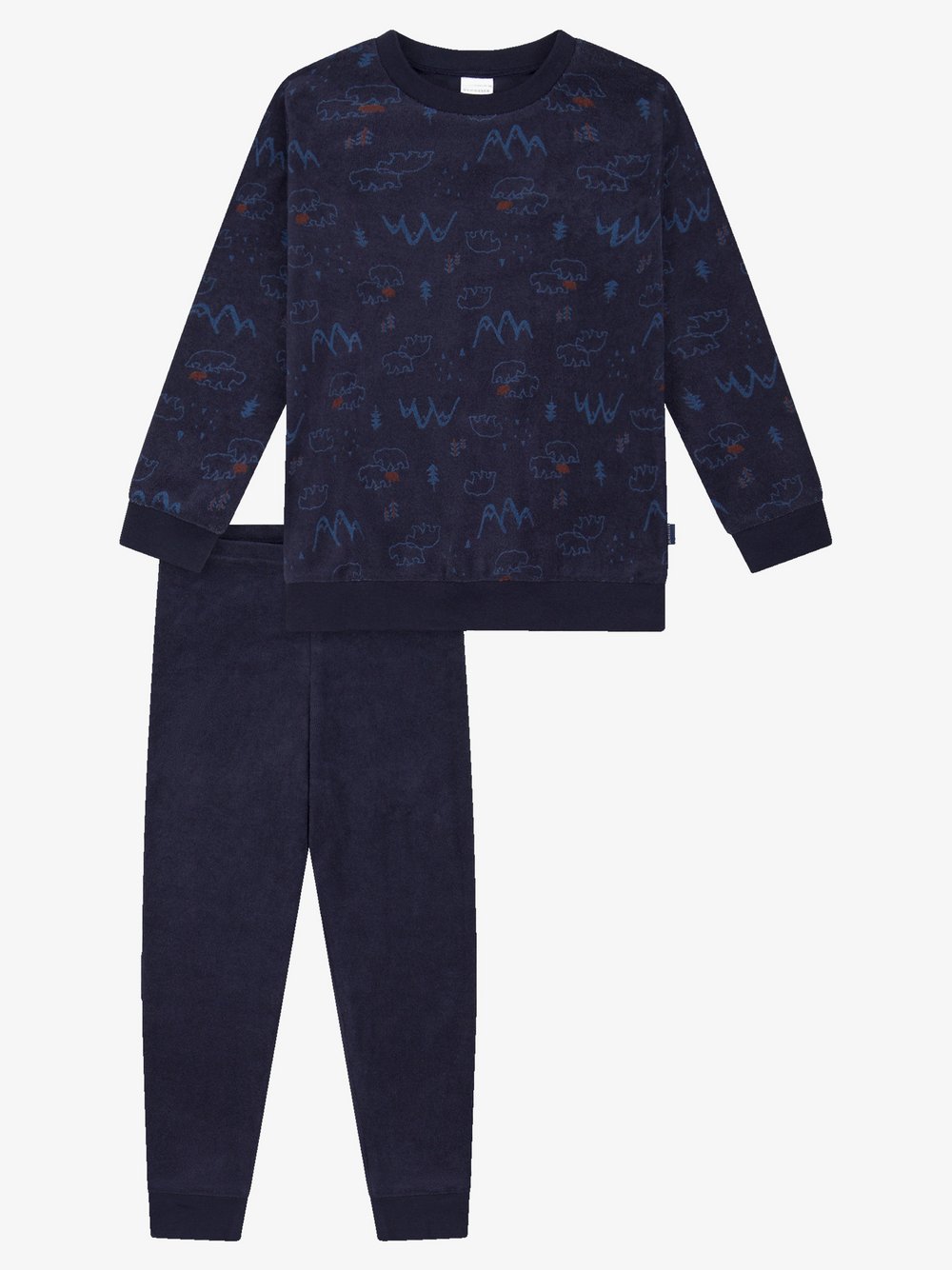 Schiesser Pyjama Jungen marine, 92 Image