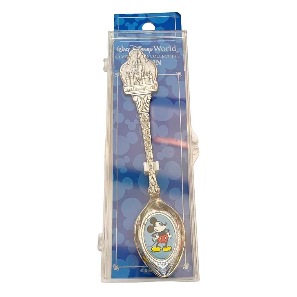 Disney Other | Vintage Silver Walt Disney World Mickey Mouse Collectible Spoon New | Color: Silver | Size: Os