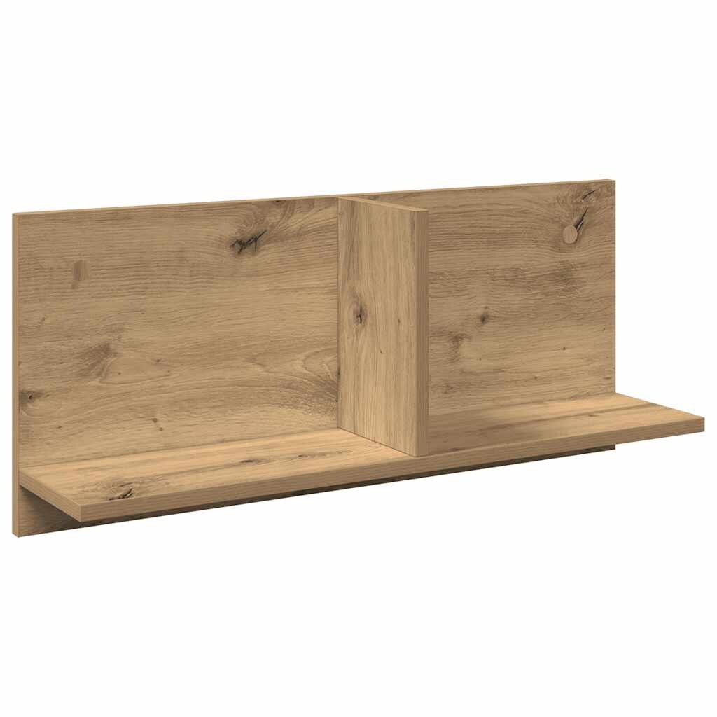 vidaXL Wandschrank 70x16,5x30 cm Artisan-Eiche Holzwerkstoff Image