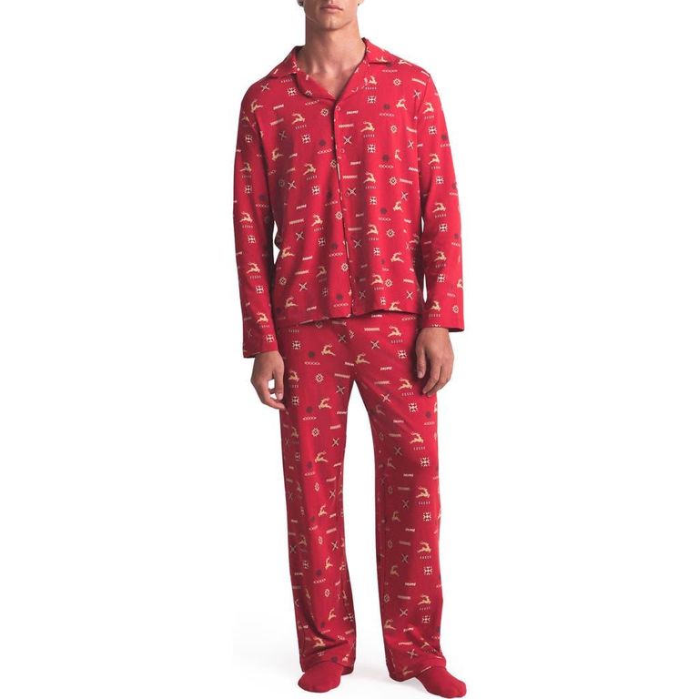 Jersey Pajamas - Red - Skims Nightwear