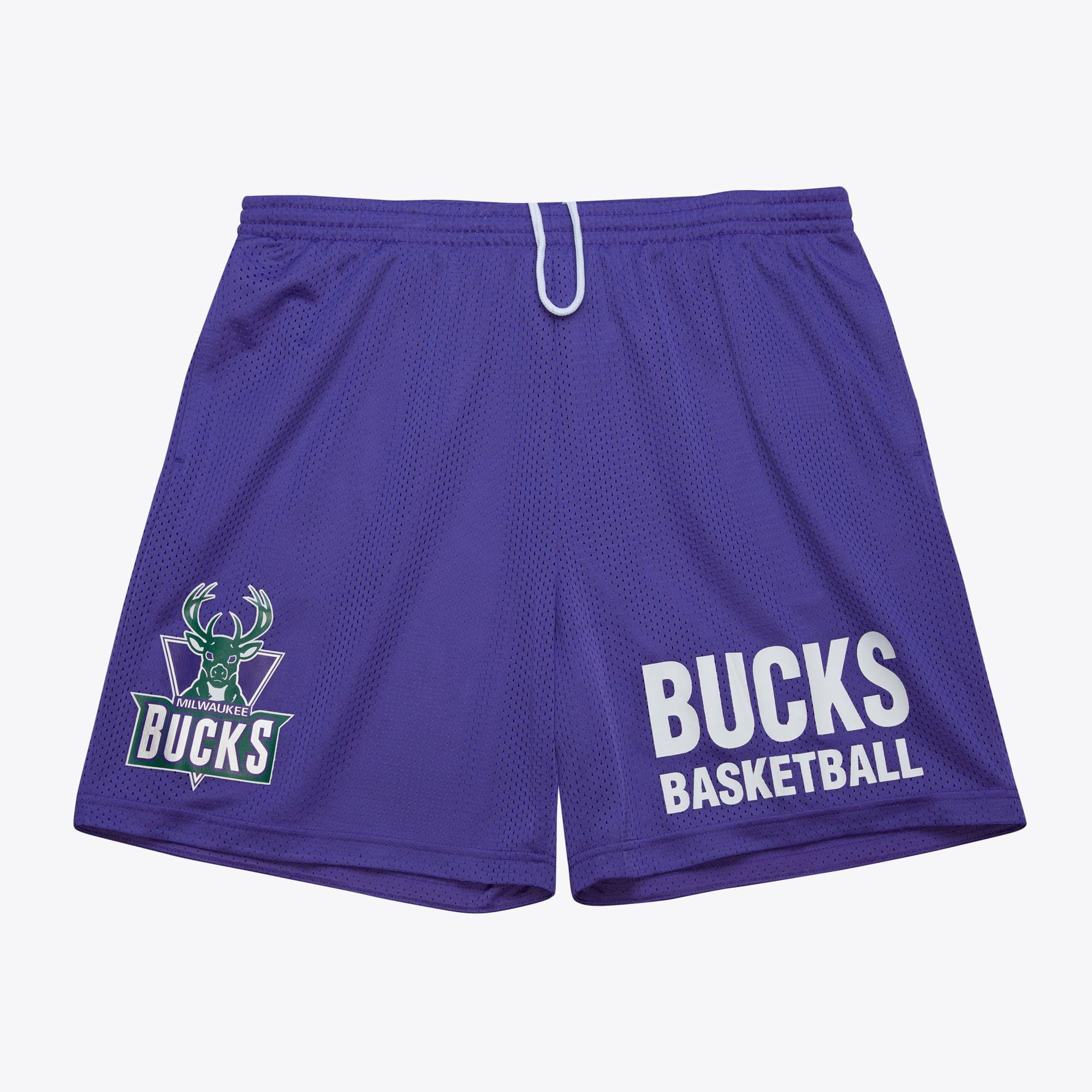 Milwaukee Bucks Mitchell & Ness Gameday Mesh-Shorts (18 cm) mit Vintage-Logo Image