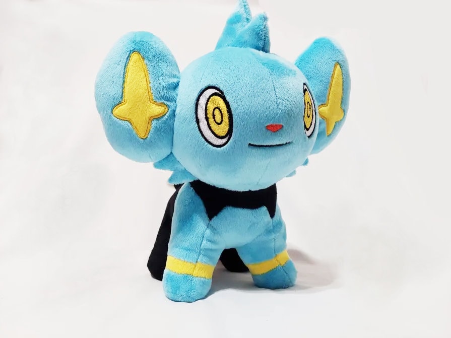 Peluche Shinx Pokemon ispirato agli anime - Peluche kawaii da collezione - Regalo per giocatori