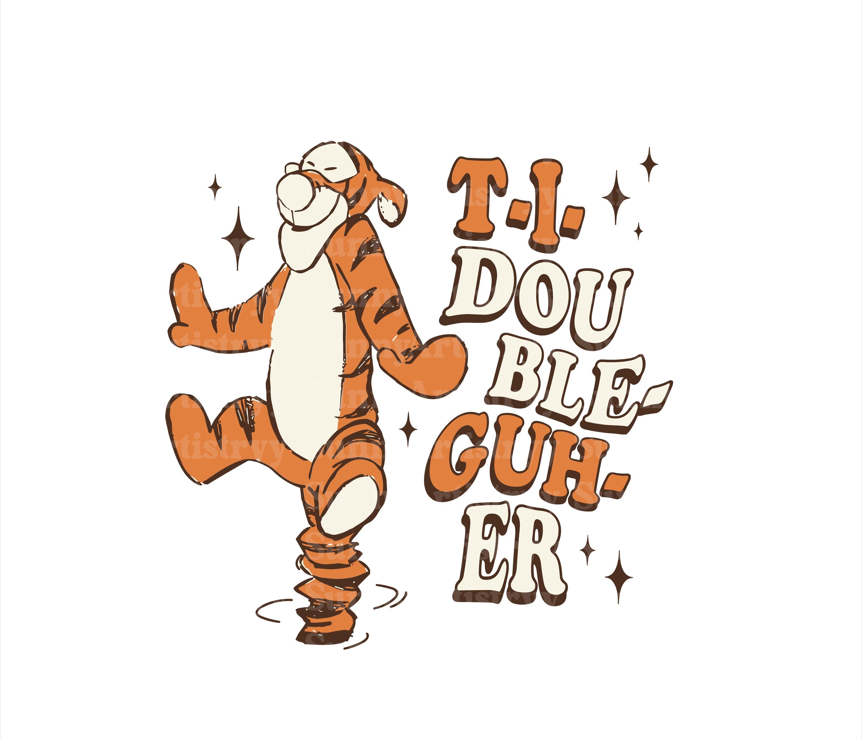 T-ı Double-Guh-Er Png, Tigre Png, Winnie Tigre Png, Retro Winnie The Pooh Png, Winnie The Pooh Png, Winnie The Pooh Sublimazione, Cricut