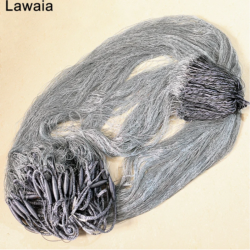 Lawaia Multifilament-Schwimmnetz, Fischernetz, Fischfalle, 3 Schichten, Kiemennetz, Tackle, Outdoor-Angelgerät, Werkzeuge, 1,8 x 30 m Image